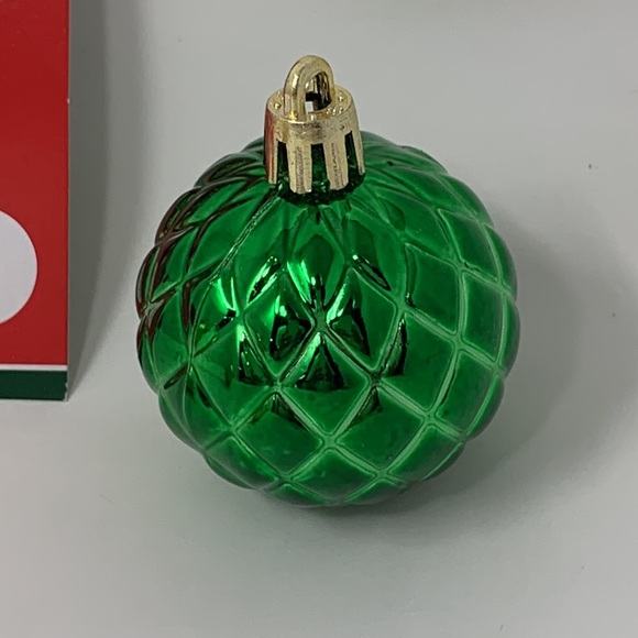 5 pc lot Christmas tree ornaments decorations, elf, candy canes, balls, new - Picture 4 of 16